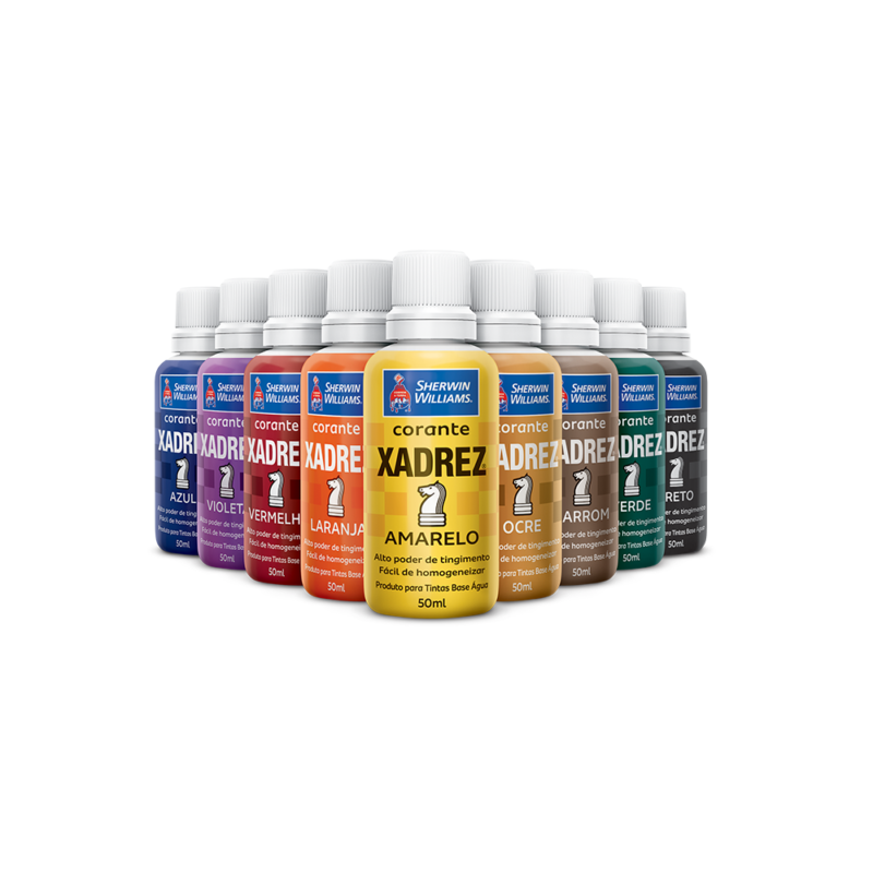 Corante Xadrez 50ML Cores
