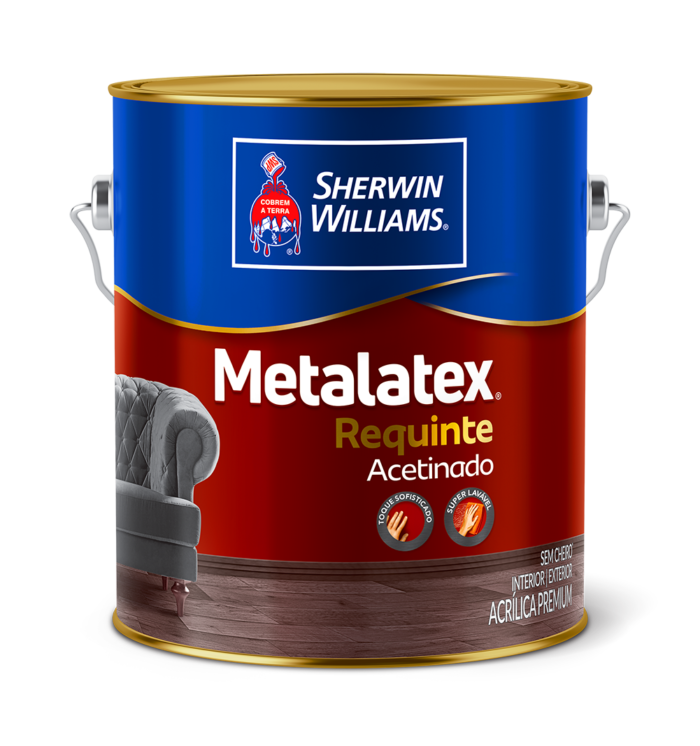 Tinta Acrilica Metalatex Requinte Acetinado 3,6L