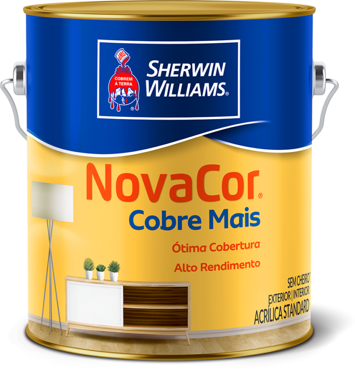 Tinta Acrílica Novacor Cobre Mais 3,6L