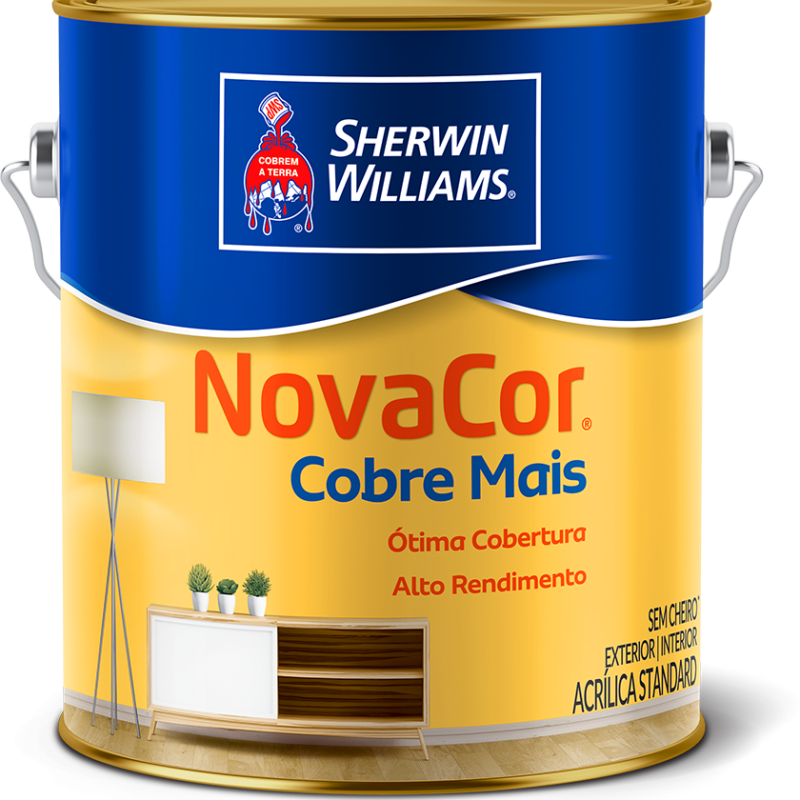 Tinta Acrílica Novacor Cobre Mais 3,6L