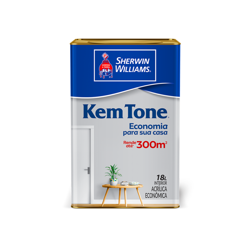Tinta Acrílica Kem Tone Branca 18L