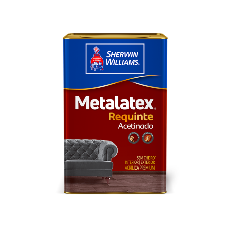 Tinta Acrilica Metalatex Requinte Acetinado 18 Litros